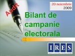 IRES - Bilant de campanie electorala 2009